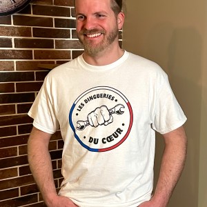 T-shirt – Logo OFFICIEL – Les Dingueries Du Coeur