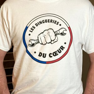 T-shirt – Logo OFFICIEL – Les Dingueries Du Coeur